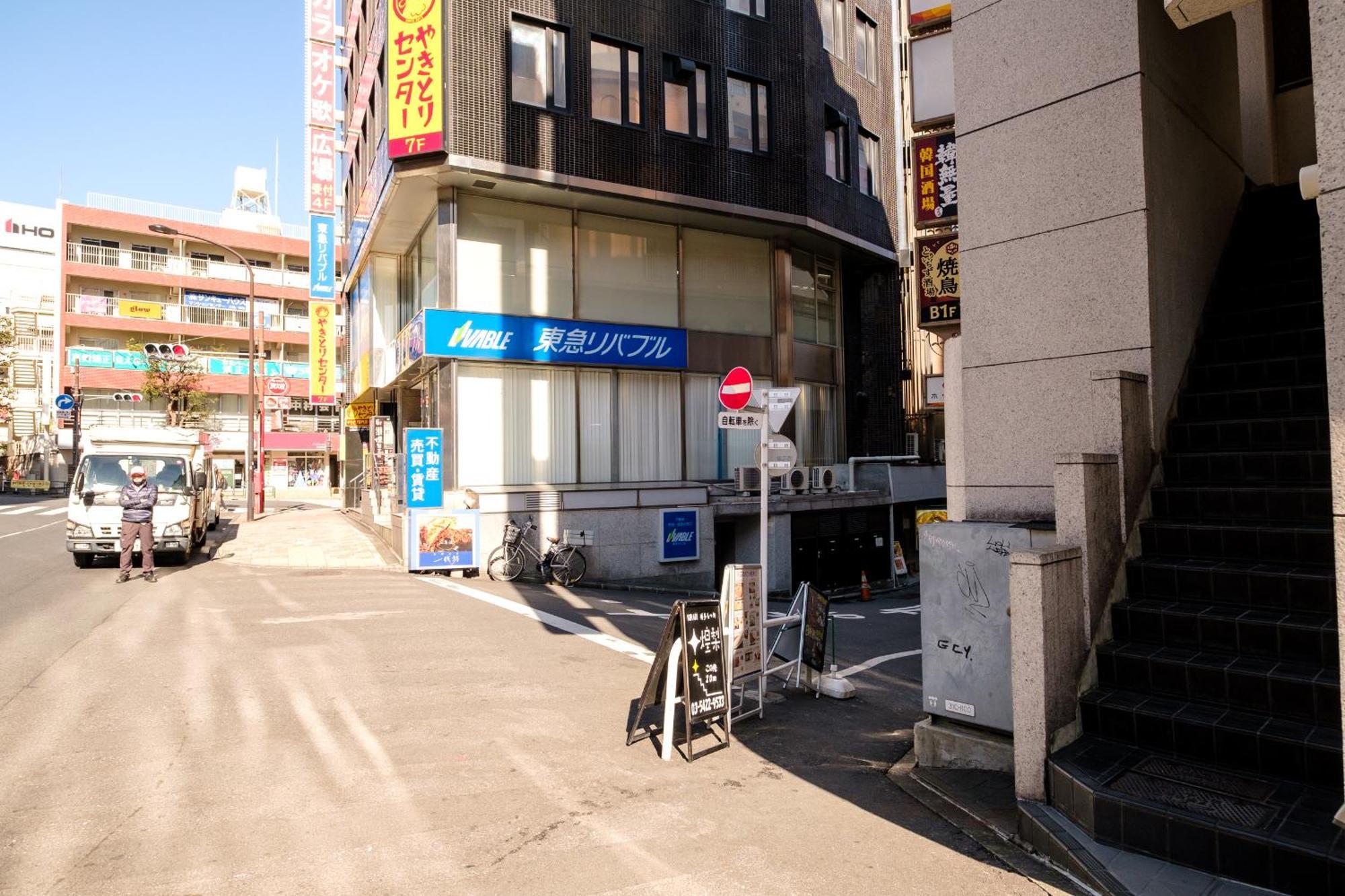 Ferienwohnung 長者丸ビル Präfektur Tokio Exterior foto